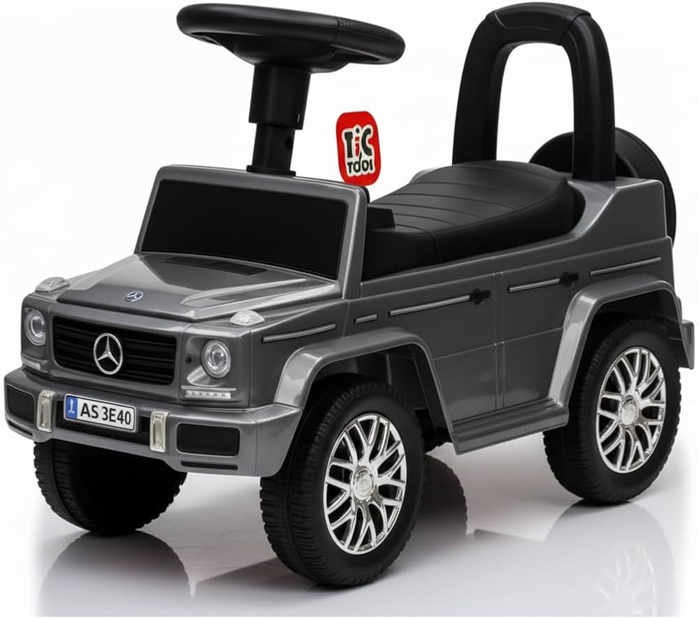 Mercedes G-Class Kids Ride-On Push Car with Music & Storage