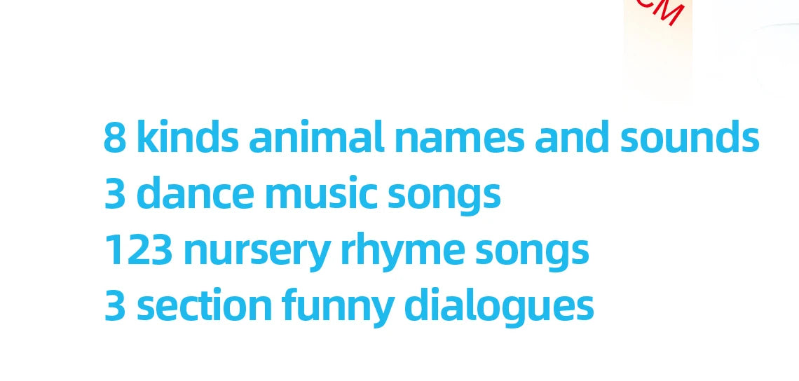 Musical Giraffe Toy with Songs, Animal Sounds & Touch Talk