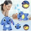 Glowing Musical Stitch Plush - Soothing Sleep Buddy with Night Light & Lullabies