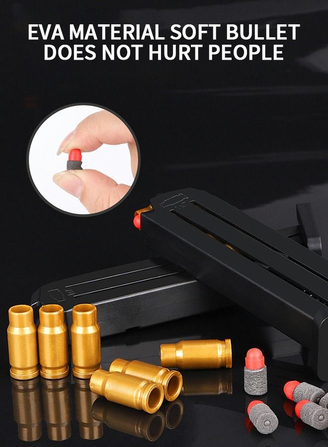 Soft Foam Dart Toy Pistol with Shell Ejection - Red
