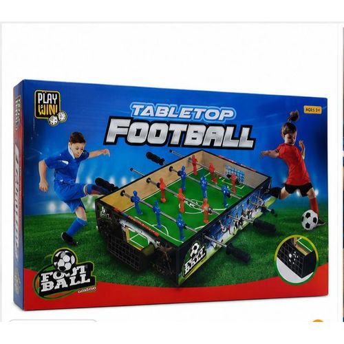 Tabletop Football Game for Kids - Mini Foosball Table with Score Counters