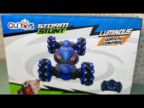 Gesture Control Stunt Car with Watch Remote - 360° Rotating Twist Car with Lights