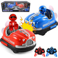 Remote Control Bumper Cars Set - 2 Players Battle with Ejecting Drivers, 2.4G
