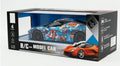 Graffiti Remote Control Super Car 1:10 - Large RC Car with LED Headlights, Rechargeable 7.2V