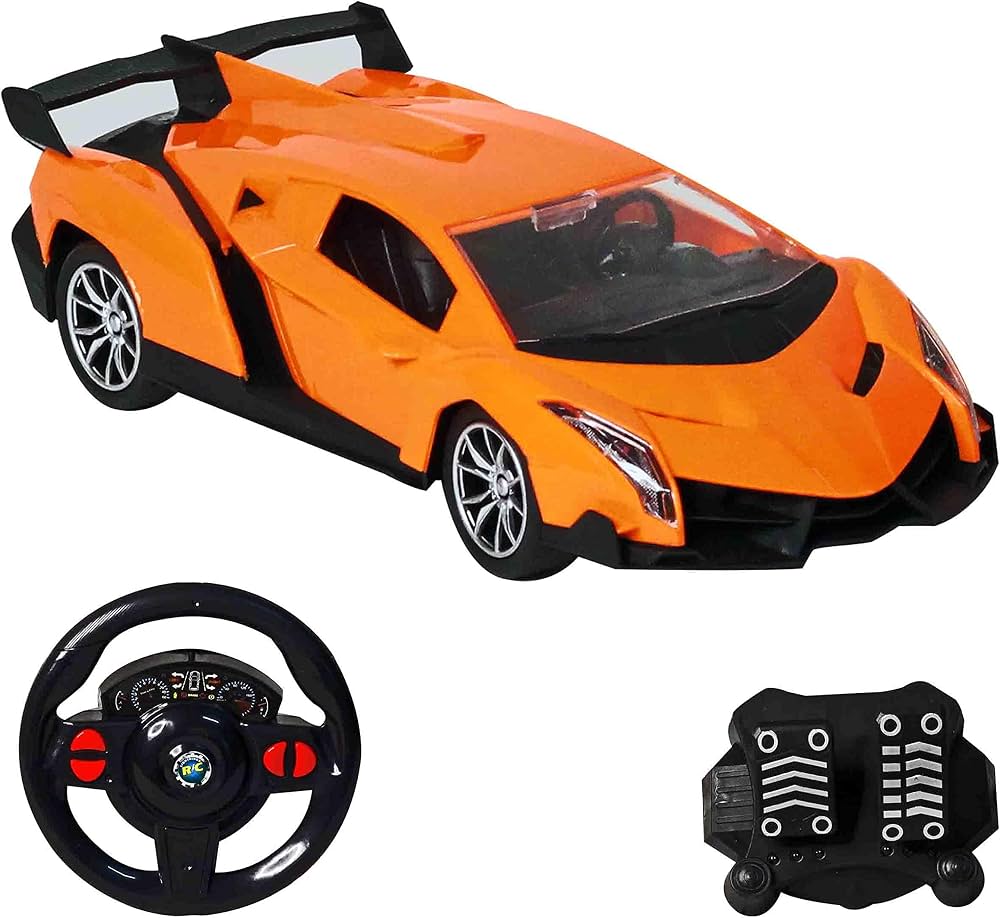 XF 1:16 RC Sports Car with Steering Wheel & Pedals Remote