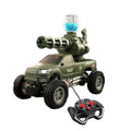 RC Military Off-Road Truck with Gel Ball Gatling Launcher