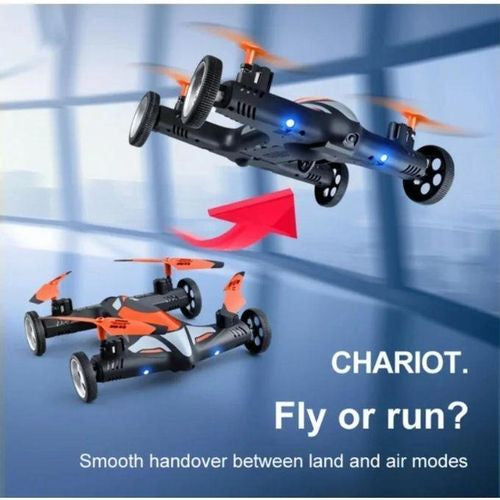 2-in-1 Flying Car Drone – Drive & Fly RC Quadcopter