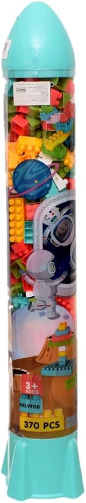 Space Rocket Building Blocks Set – 370 Pieces