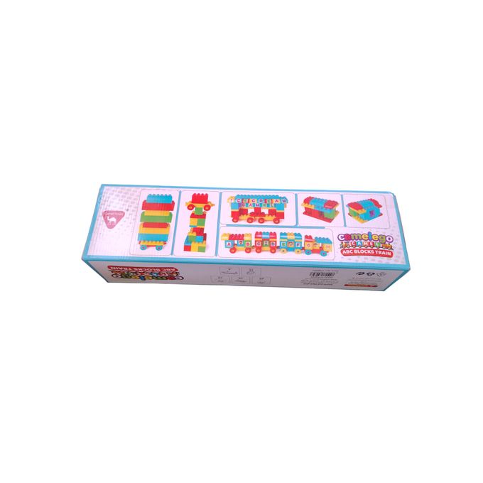 ABC Building Blocks Train – 60 Pieces