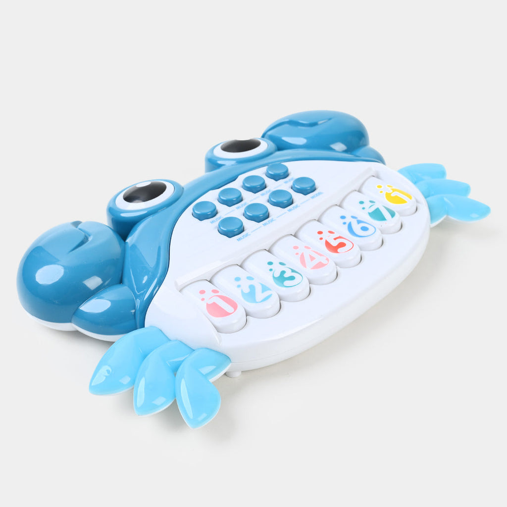 Crab Piano Toy with Lights & Music