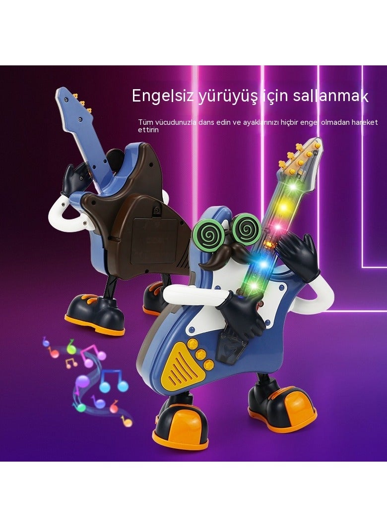 Dancing Rock Guitar Toy with Lights & Music