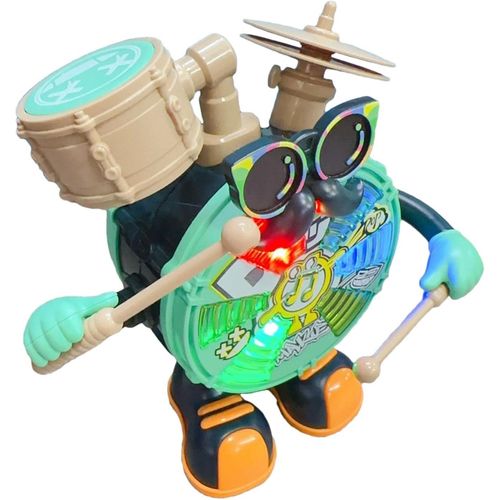 Mr. Jack Dancing Drummer Toy with Lights & Music