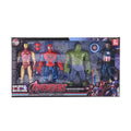 Superhero Action Figures Set – 4 Large Figures with Accessories