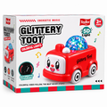 Musical Light Projector Toy Car with Automatic Steering