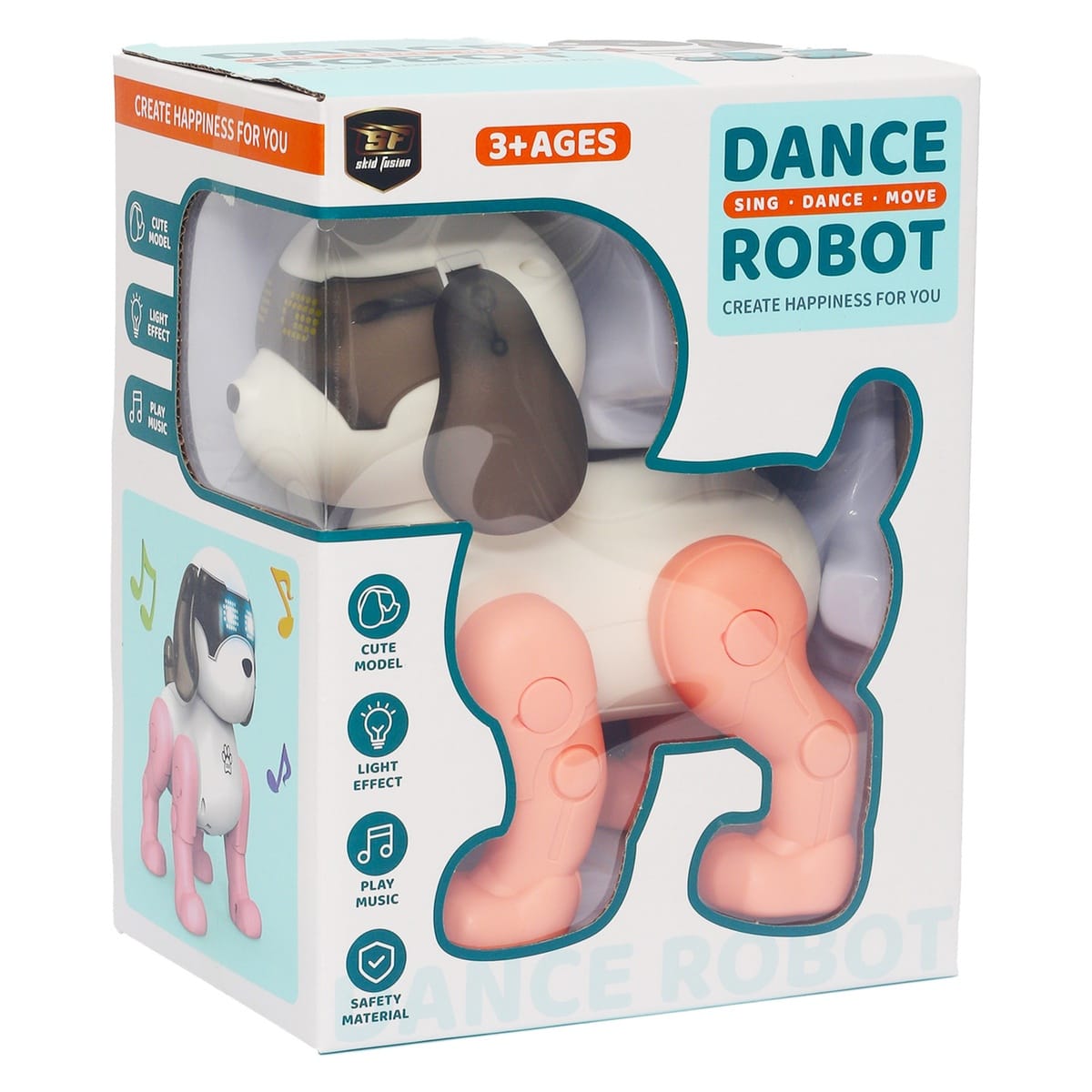 Dancing Robot Puppy with Lights & Music