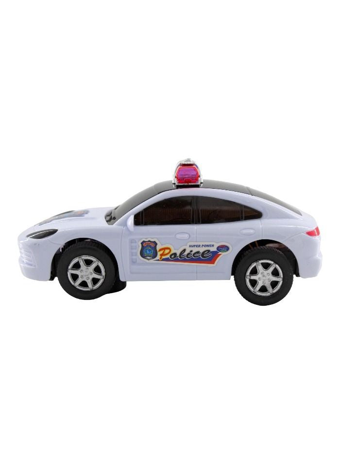 Police Car Toy with 3D Flashing Lights & Music