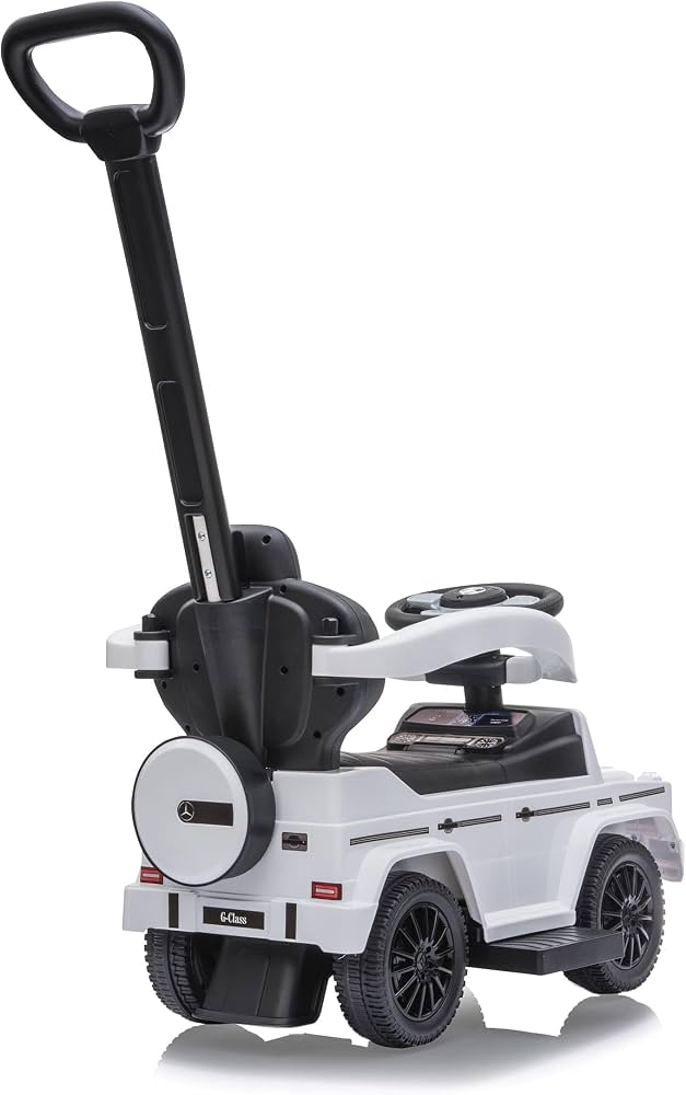 Luxury SUV Ride-On Push Car with Parent Handle