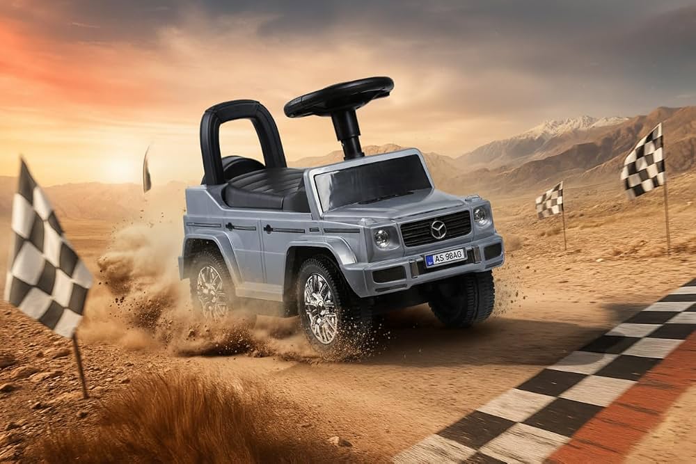 Luxury SUV Foot-to-Floor Ride-On Car