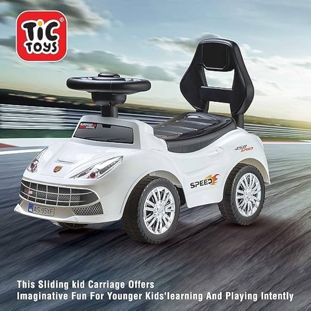 GTS Sports Ride-On Car with Under-Seat Storage