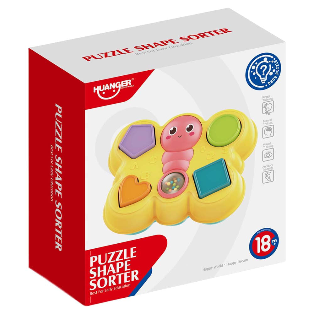 Butterfly Puzzle Shape Sorter for Toddlers