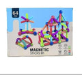 Magnetic Sticks & Balls Building Set – 64 Pieces