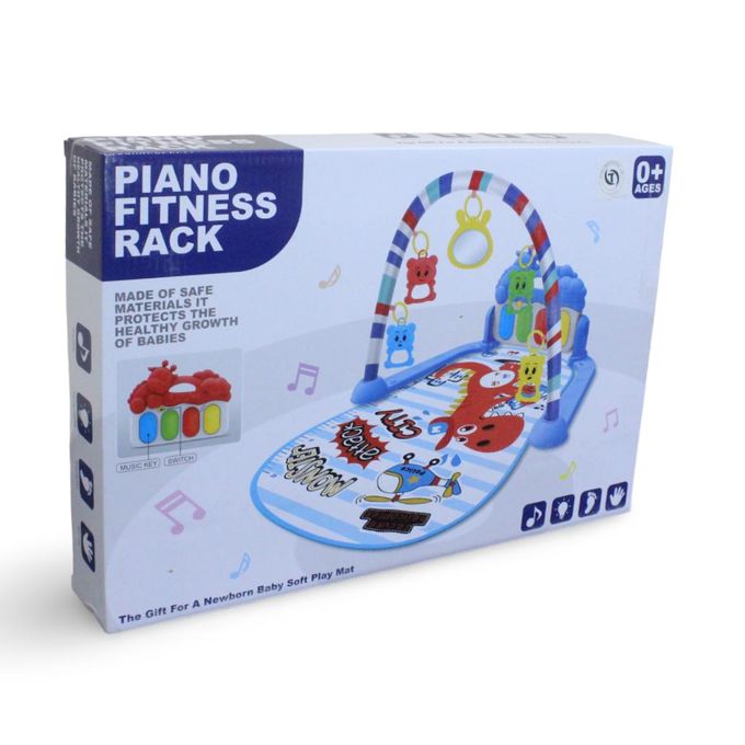 Piano Fitness Rack Baby Play Gym – Blue