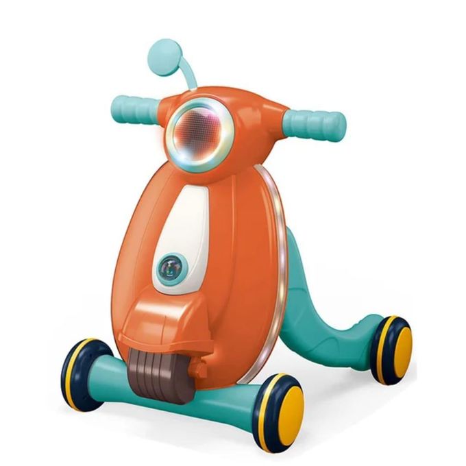 Scooter-Style Baby Walker with Lights & Music