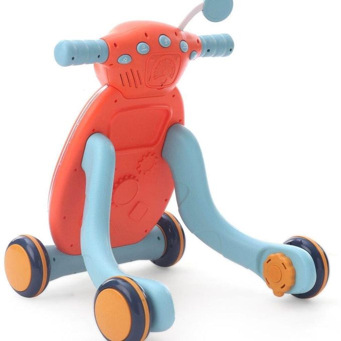 Scooter-Style Baby Walker with Lights & Music