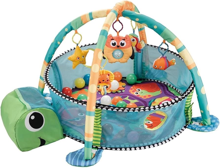 2-in-1 Baby Walker & Active Table – Seal & Crab
