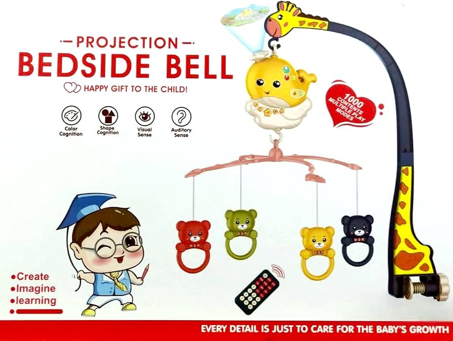 Crib Mobile with Projector, Music & Remote Control