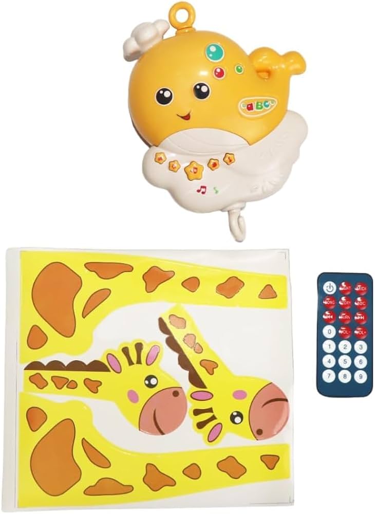 Crib Mobile with Projector, Music & Remote Control