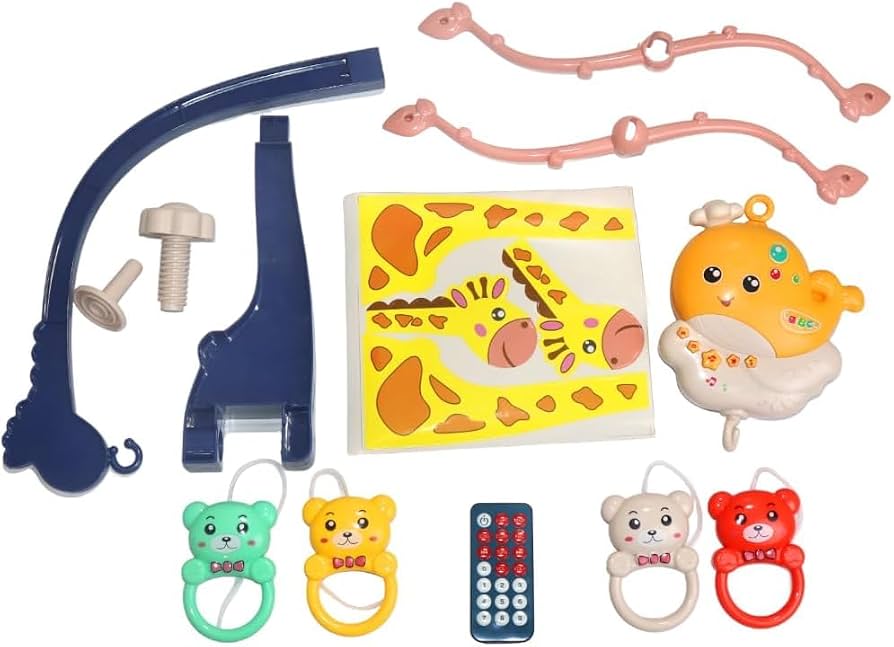 Crib Mobile with Projector, Music & Remote Control