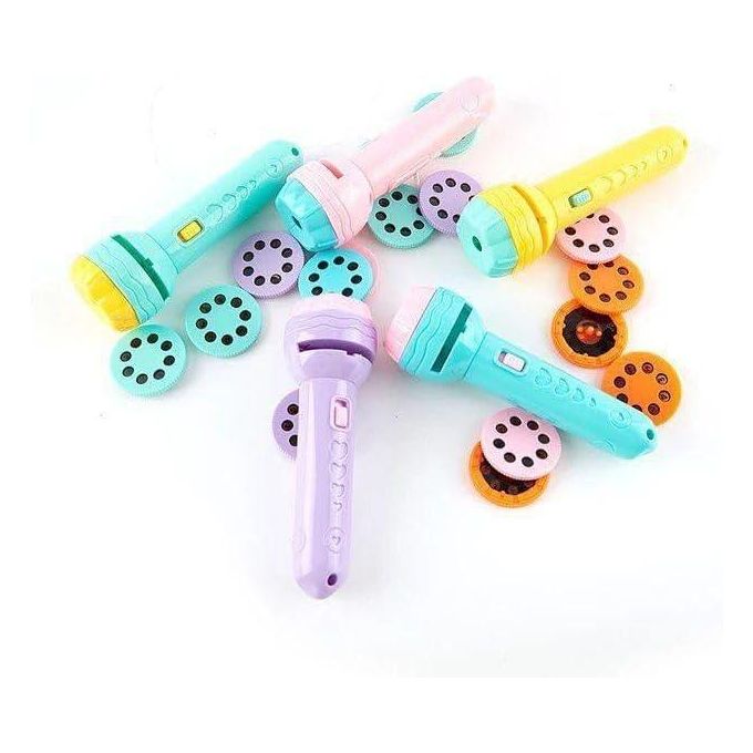 Kids Projection Flashlight with 3 Picture Discs