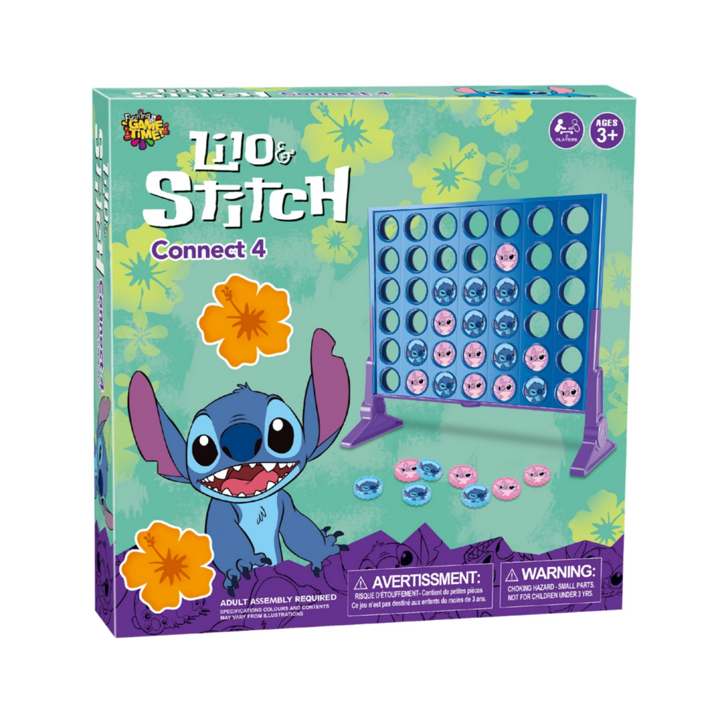 Connect 4 in a Row Game – Cartoon Edition