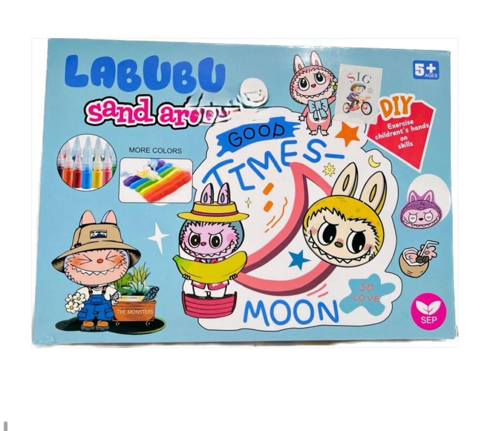 DIY Colored Sand Art Kit for Kids