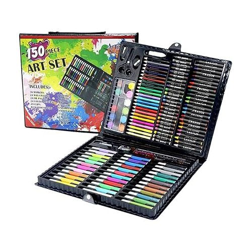 Kids Art Set in Carry Case – 150 Pieces