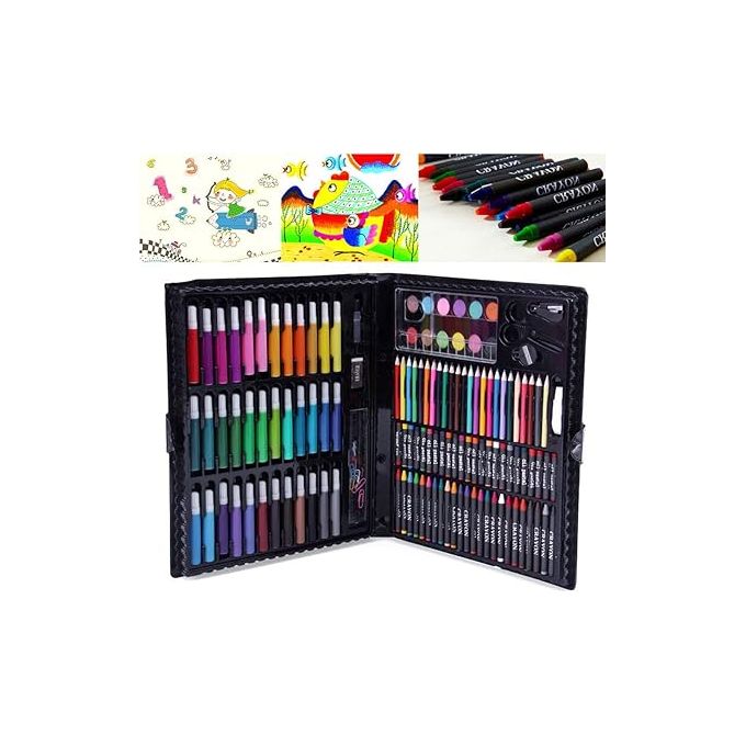 Kids Art Set in Carry Case – 150 Pieces