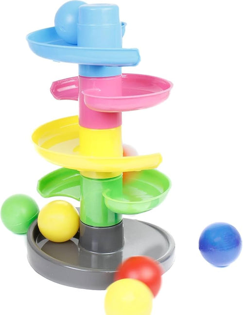 Baby Rolling Balls Tower – Ball Drop Spiral Toy