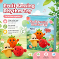 Clapping Fruit Plush Rhythm Toy with Music