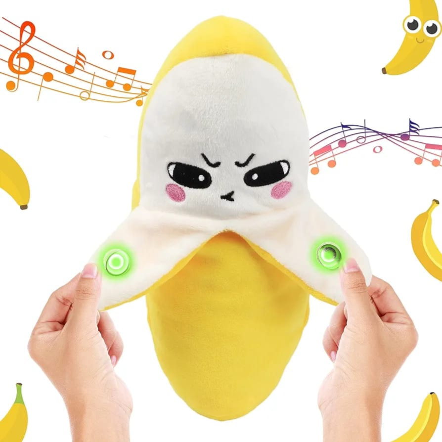 Clapping Fruit Plush Rhythm Toy with Music