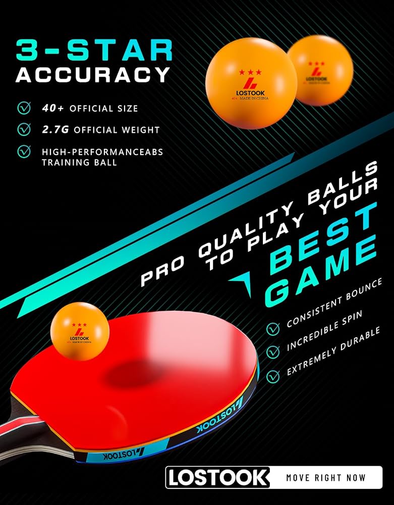 Portable Ping Pong Set for Any Table