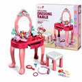 Princess Dressing Table Vanity with Stool & Accessories – 31 Pieces