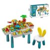 3A Silicone Cube Table 85 Pieces For Kids With Chair - Multi Color MC816-2-90