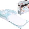 Portable Separate Bed Multifunctional Music Light Crib ibaby Soft Mesh Portable Infant Baby Separated Bed