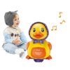 Kids Funny Toy Lay Eggs Chicken Duck Toy Flash Light Musical Bump n Go Cartoon Lay Eggs Animals Toys Children